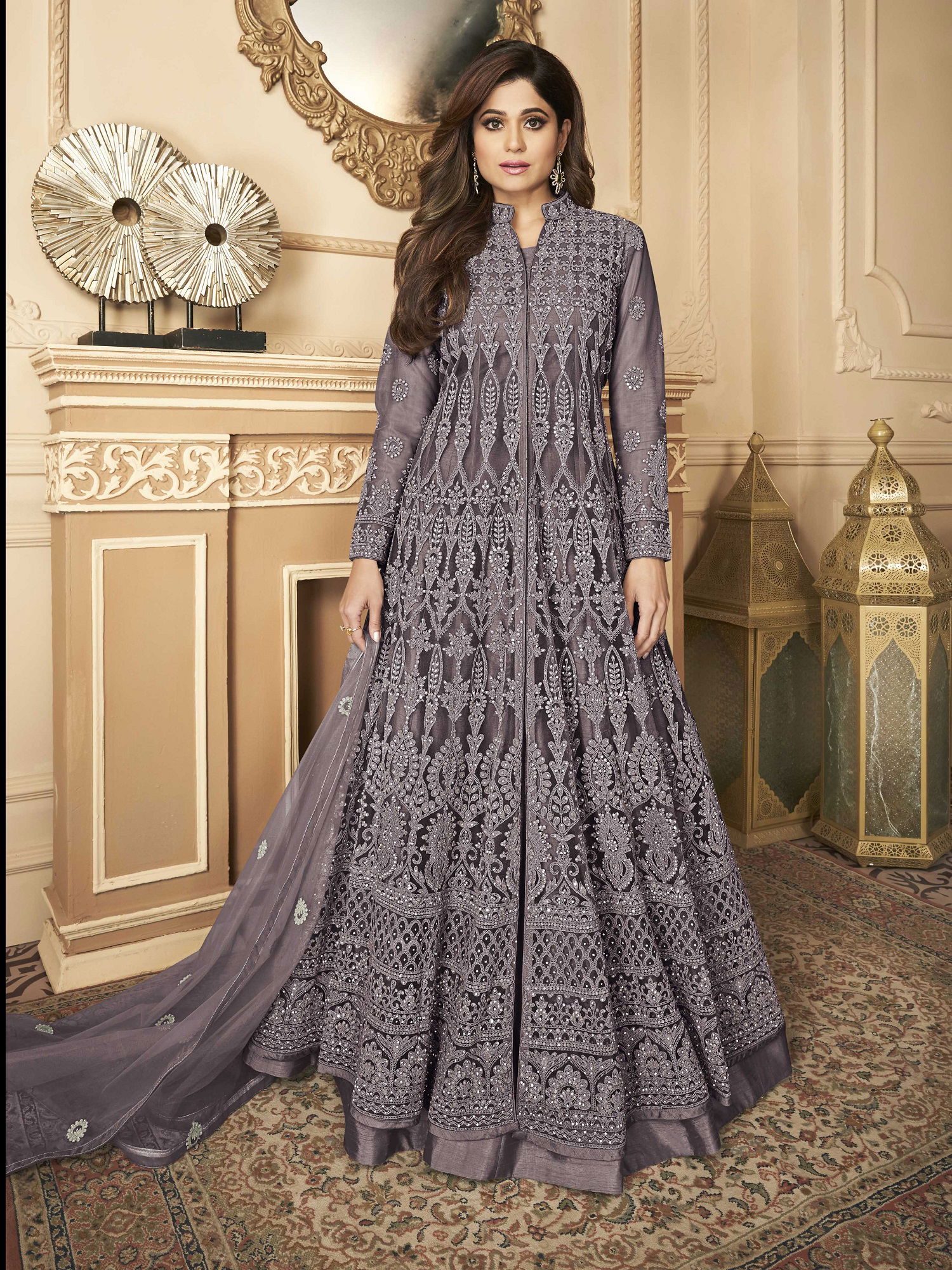 Navika 7228 Colours By Aashirwad Wedding Wear Plus Size Salwar Suits Wholesale Online
